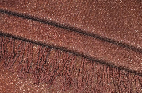 Copper Metallic Pashmina Scarf